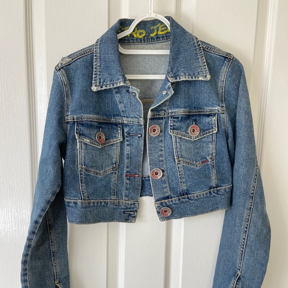 Jeans jacket crop - Picture 1 of 2
